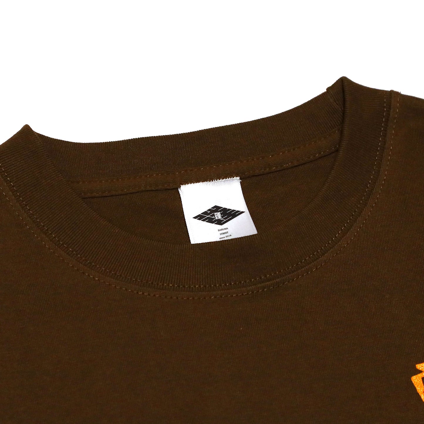 DARUMA STREET - J.I.C T-Shirt/Dark Brown