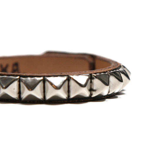 GFR X MOTO-BUNKA - Leather Studs Bracelet