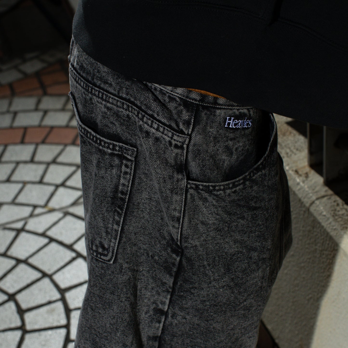HEAVIES - BERN Jeans/Washed Black