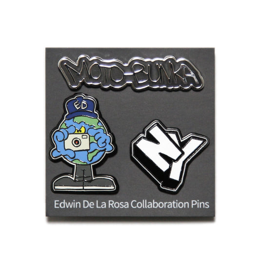 MOTO-BUNKA - Edwin De La Rosa Collaboration Pins