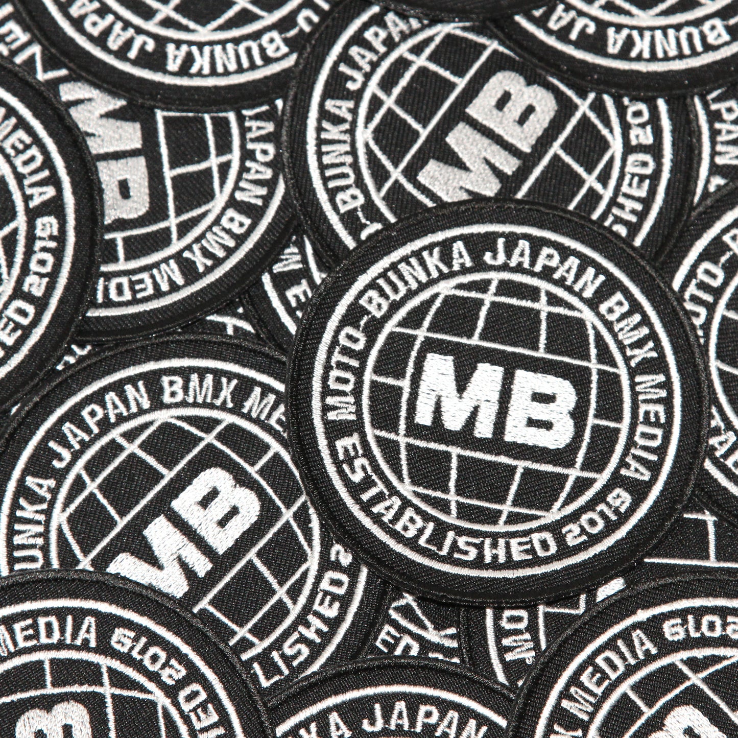 MOTO-BUNKA - Globe Logo Patch