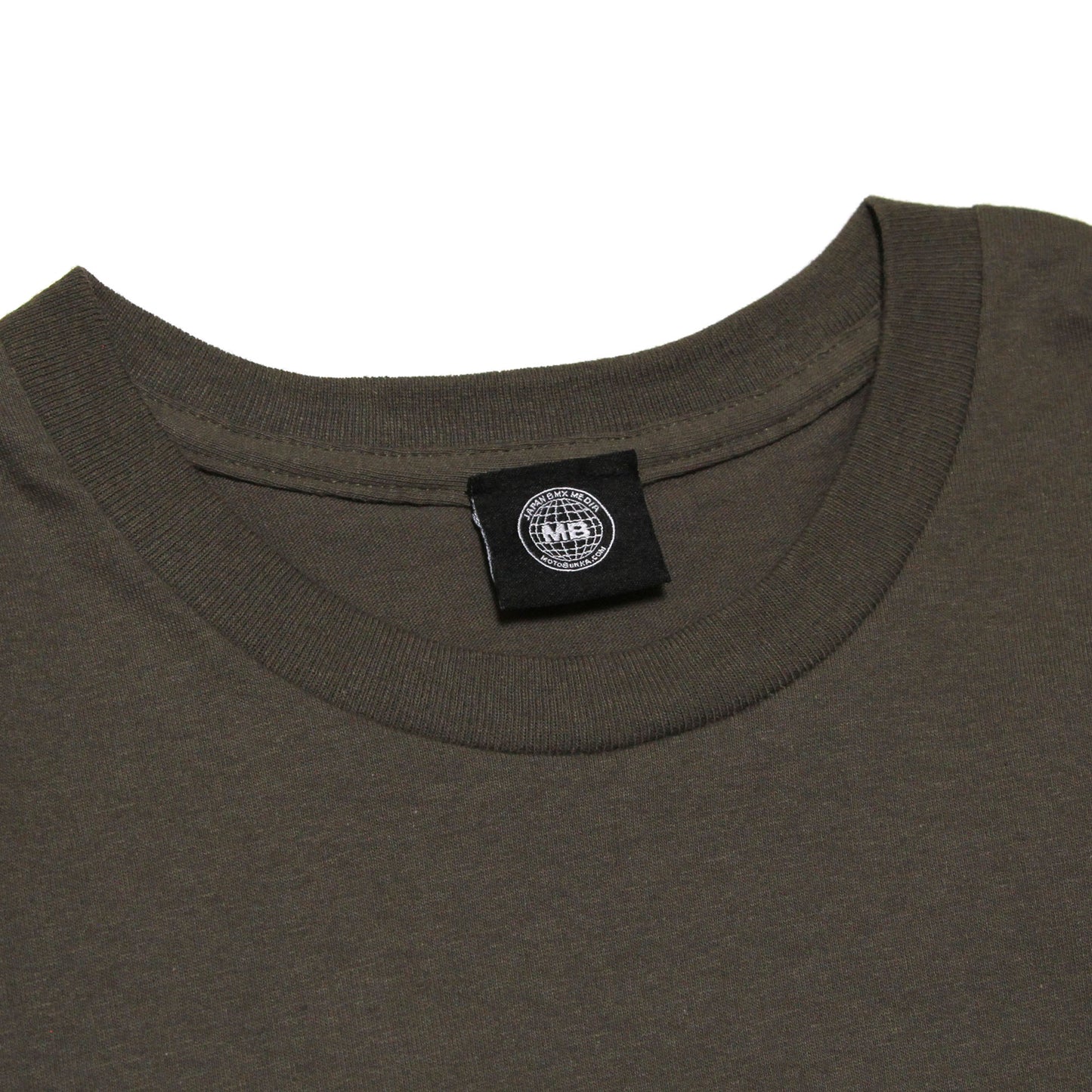 MOTO-BUNKA X LOOP MAGAZINE - MOTO-LOOP LIMITED T-Shirt/Olive