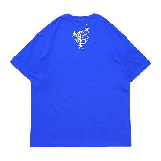 MOTO-BUNKA - Devil Dance T-Shirt/Blue & MOTO-BUNKA News Magazine Vol.3.5