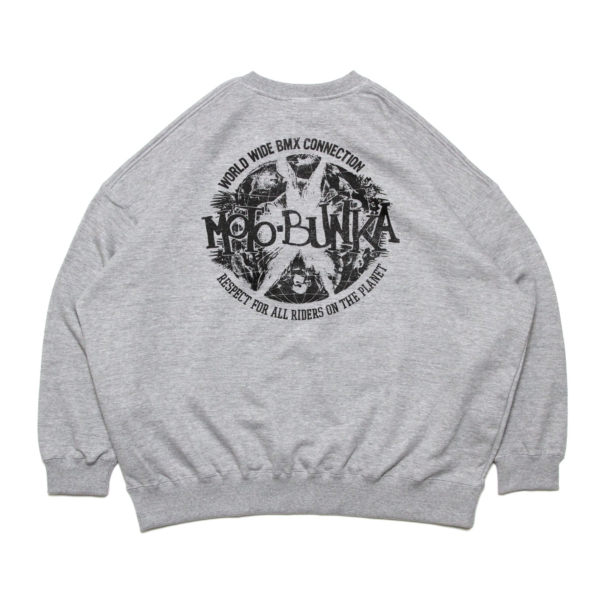 MOTO-BUNKA - Explosion Sweatshirt/Grey – MOTO-BUNKA STORE