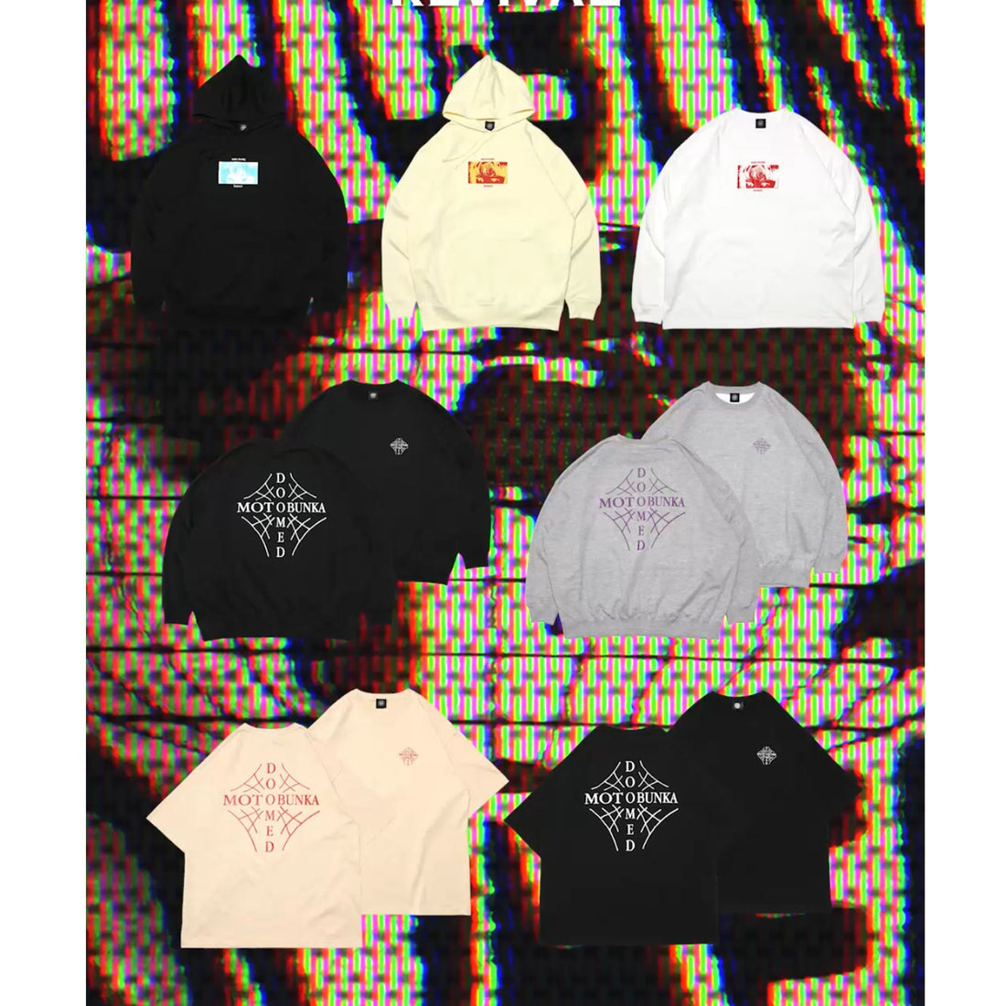 [新発売] MOTO-BUNKA X DOOMED｜大人気コラボアパレルが復刻！