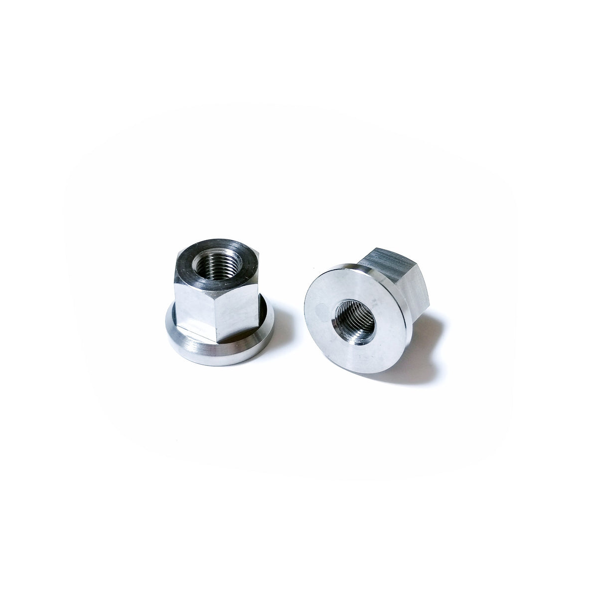 OKESA [P-SPEC] - Ti Front Hub Nut (2pcs)