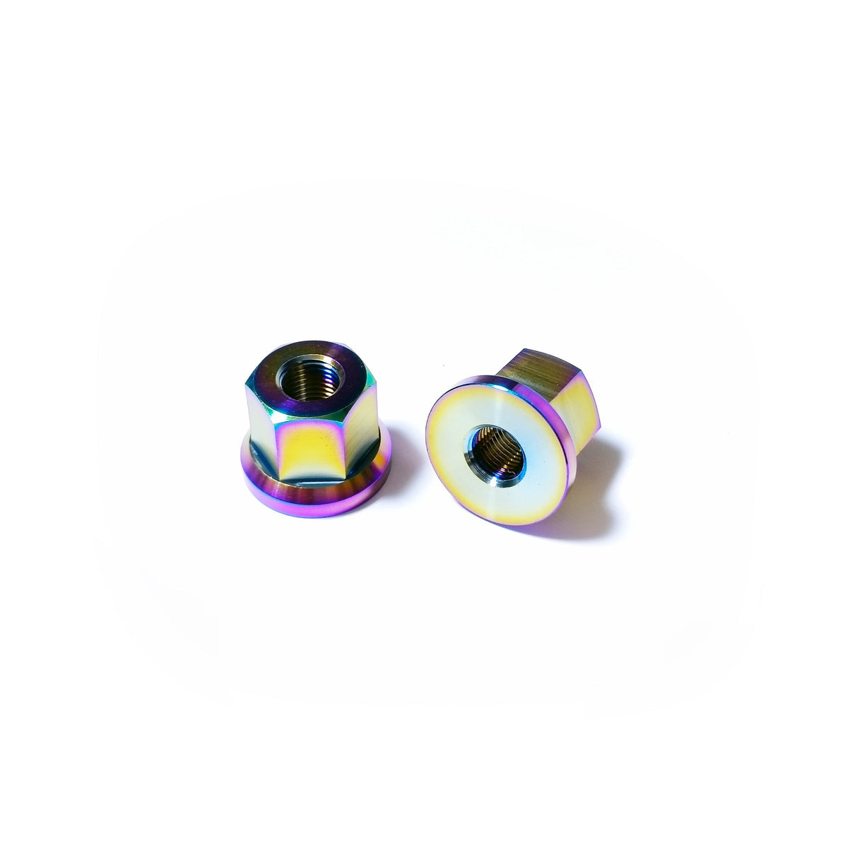 OKESA [P-SPEC] - Ti Front Hub Nut (2pcs)