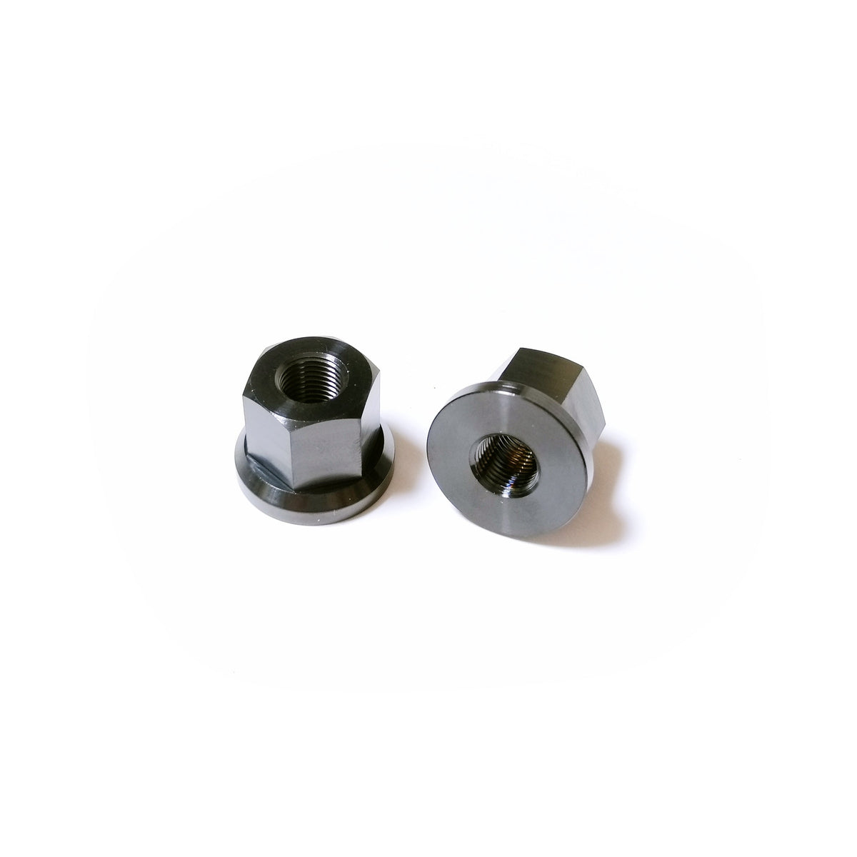 OKESA [P-SPEC] - Ti Front Hub Nut (2pcs)