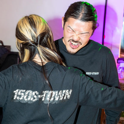 150S-TOWN - OG Logo Long Sleeve T-Shirt/White