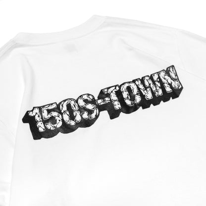 150S-TOWN - OG Logo Long Sleeve T-Shirt/White