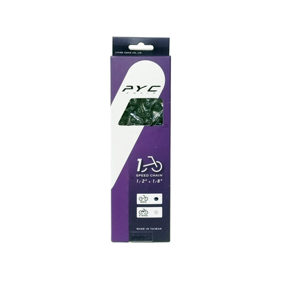 PYC Chain - Half Link Chain/Black