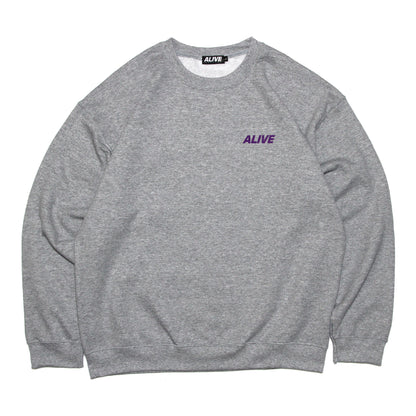 ALIVE INDUSTRY - 22 Logo Sweatshirt/Grey
