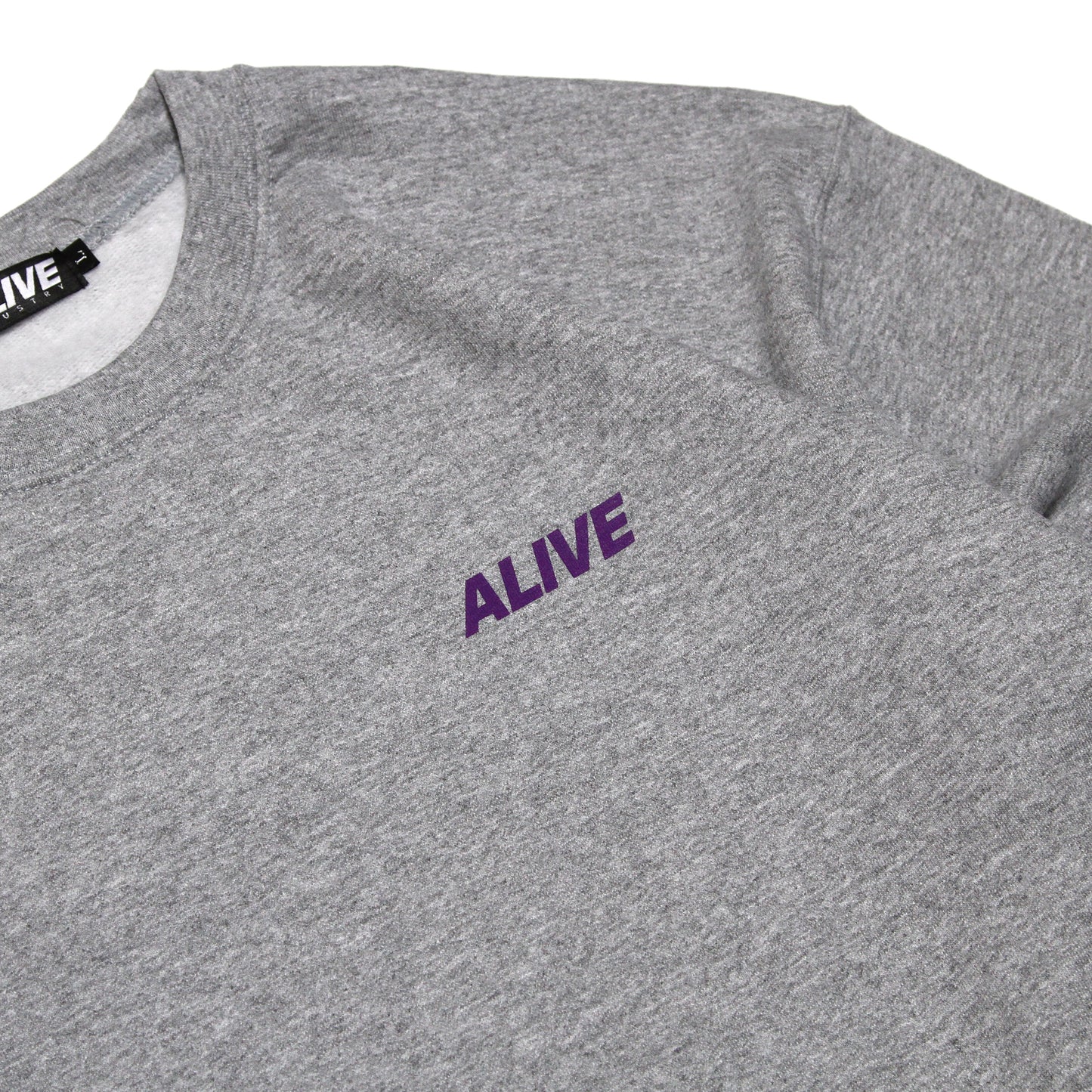 ALIVE INDUSTRY - 22 Logo Sweatshirt/Grey