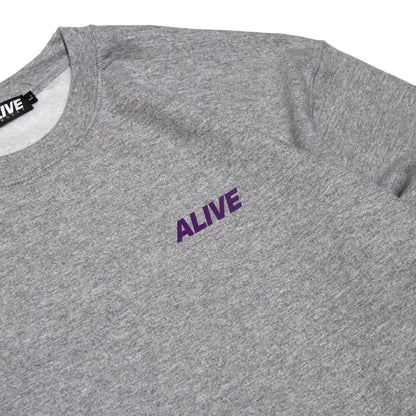 ALIVE INDUSTRY - 22 Logo Sweatshirt/Grey