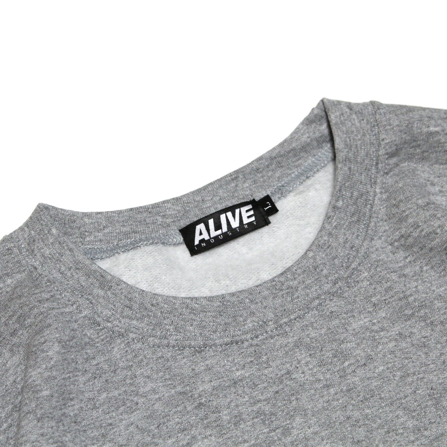 ALIVE INDUSTRY - 22 Logo Sweatshirt/Grey
