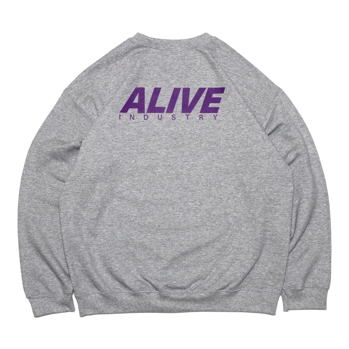 ALIVE INDUSTRY - 22 Logo Sweatshirt/Grey