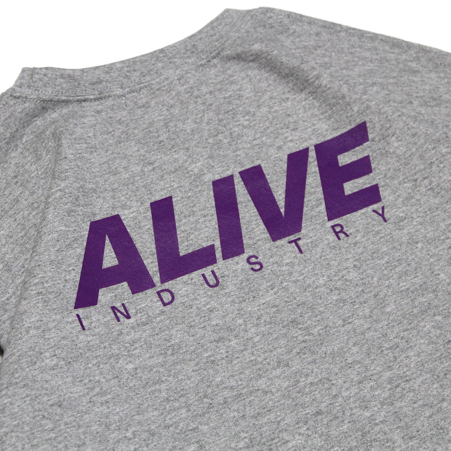 ALIVE INDUSTRY - 22 Logo Sweatshirt/Grey