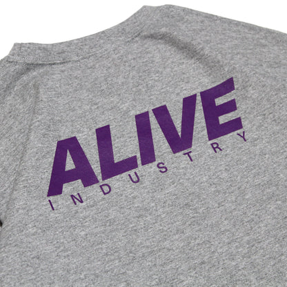 ALIVE INDUSTRY - 22 Logo Sweatshirt/Grey