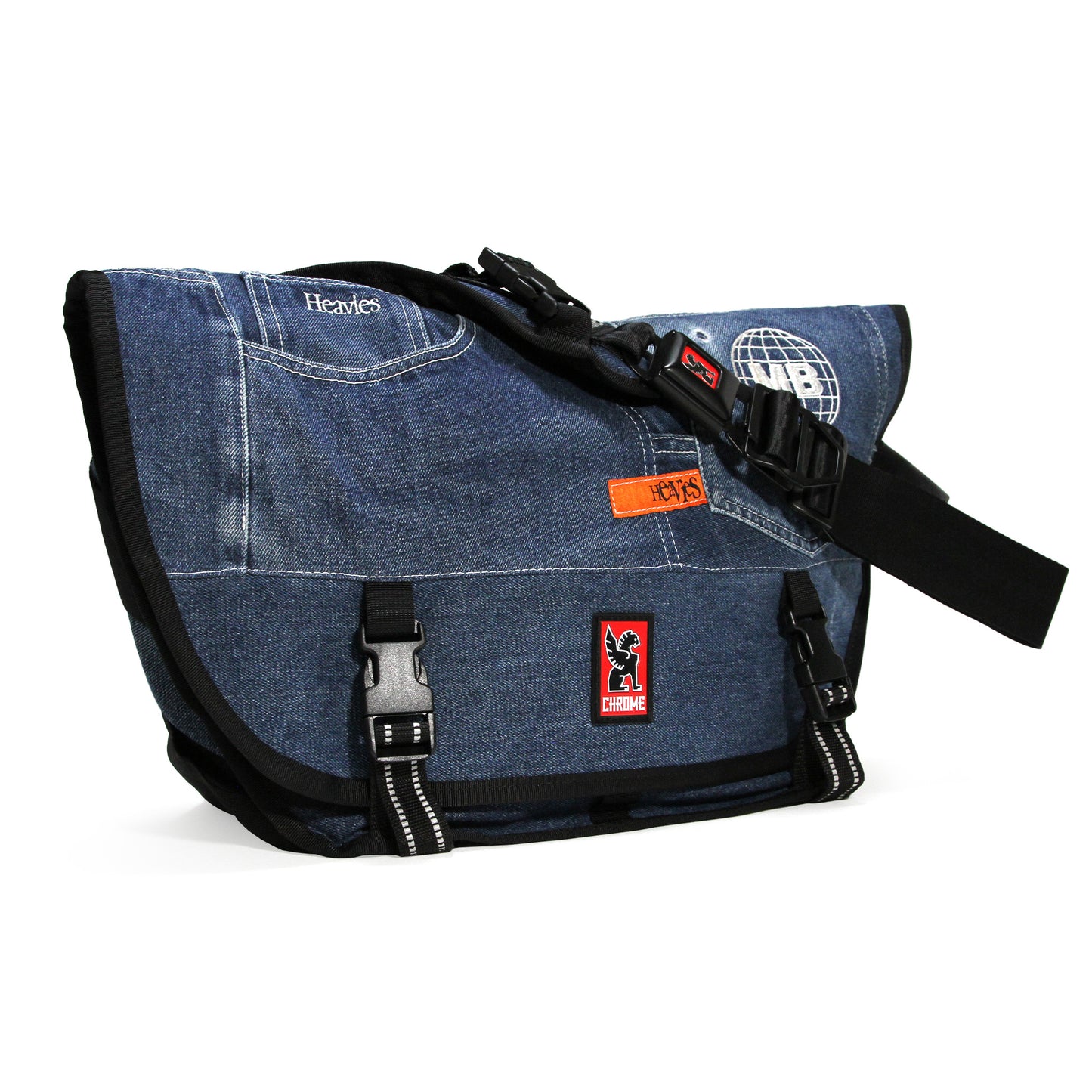 CHROME X MOTO-BUNKA - HEAVIES DENIM Up Cycle Mini Metro/Blue