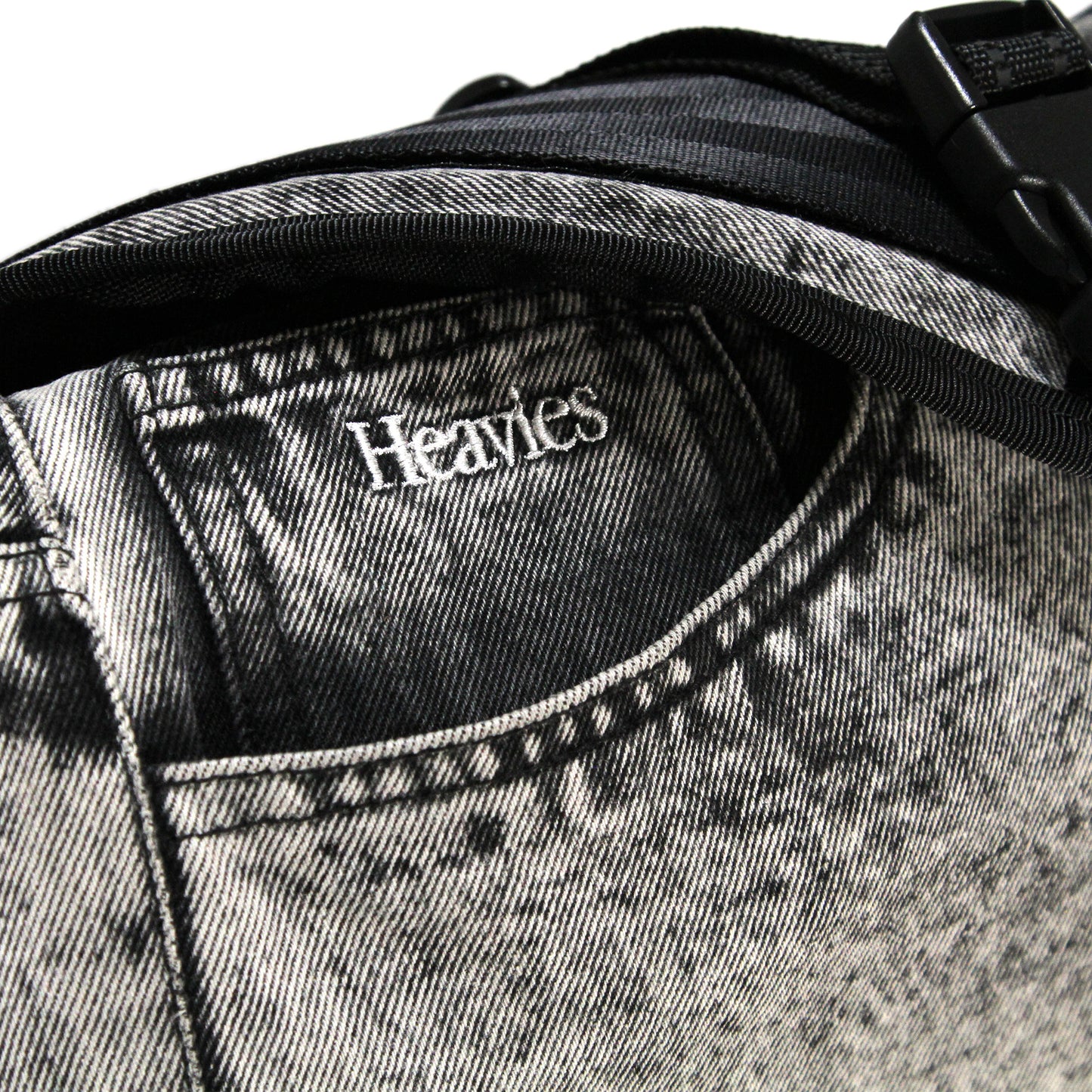 CHROME X MOTO-BUNKA - HEAVIES DENIM Up Cycle Mini Metro/Washed Black