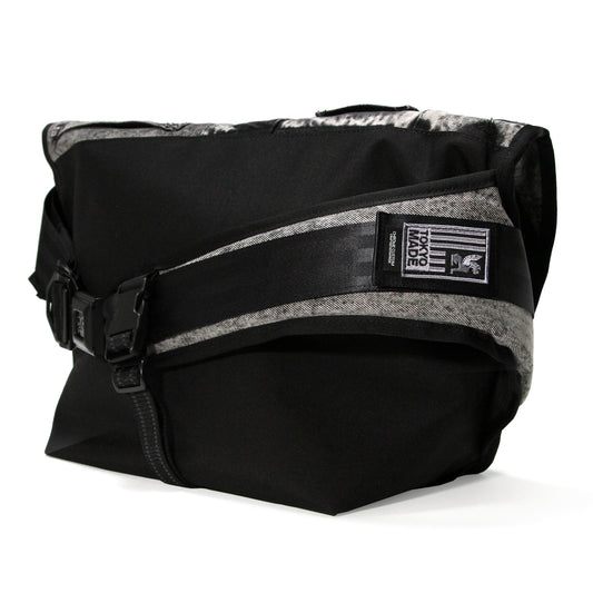 CHROME X MOTO-BUNKA - HEAVIES DENIM Up Cycle Mini Metro/Washed Black