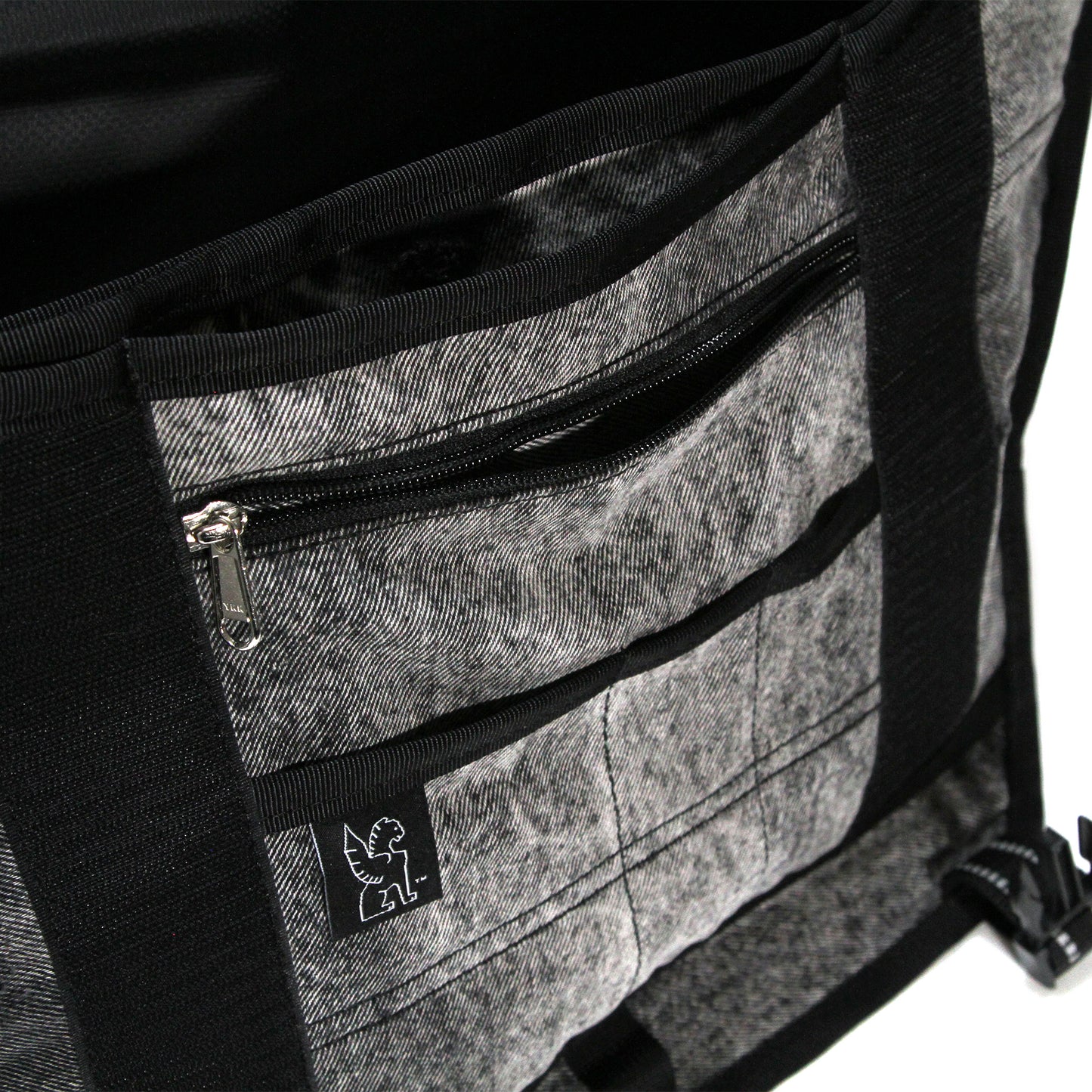 CHROME X MOTO-BUNKA - HEAVIES DENIM Up Cycle Mini Metro/Washed Black