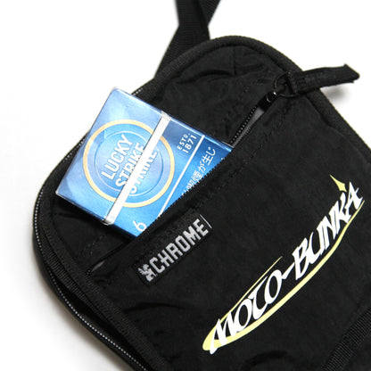 CHROME X MOTO-BUNKA - Reflector Pack Pouch/Black