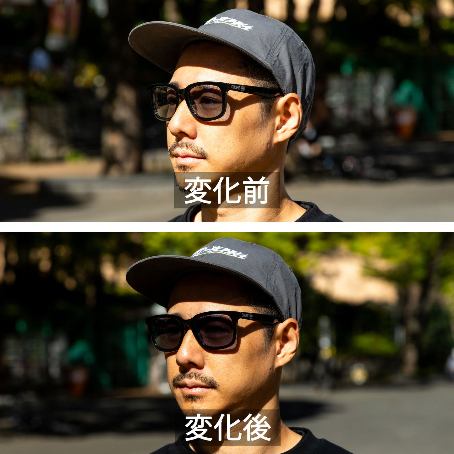 CHROME X MOTO-BUNKA - Sunglass Type DP