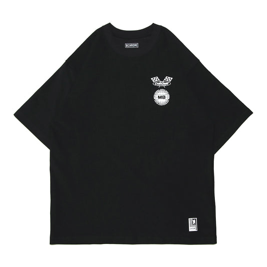 CHROME X MOTO-BUNKA - Anniversary Collab T-Shirt/Black