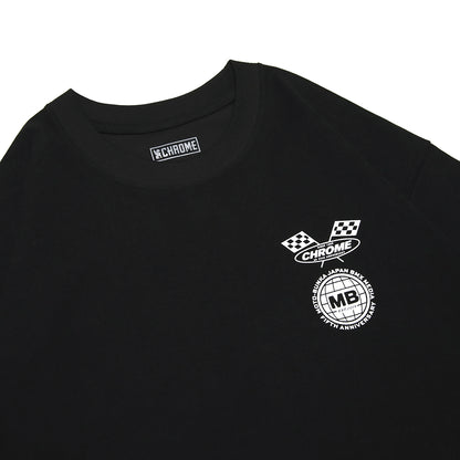CHROME X MOTO-BUNKA - Anniversary Collab T-Shirt/Black