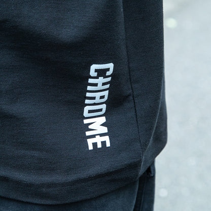 CHROME X MOTO-BUNKA - Anniversary Collab T-Shirt/Black