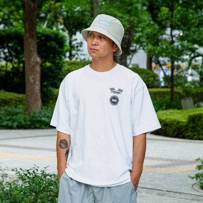 CHROME X MOTO-BUNKA - Anniversary Collab T-Shirt/White