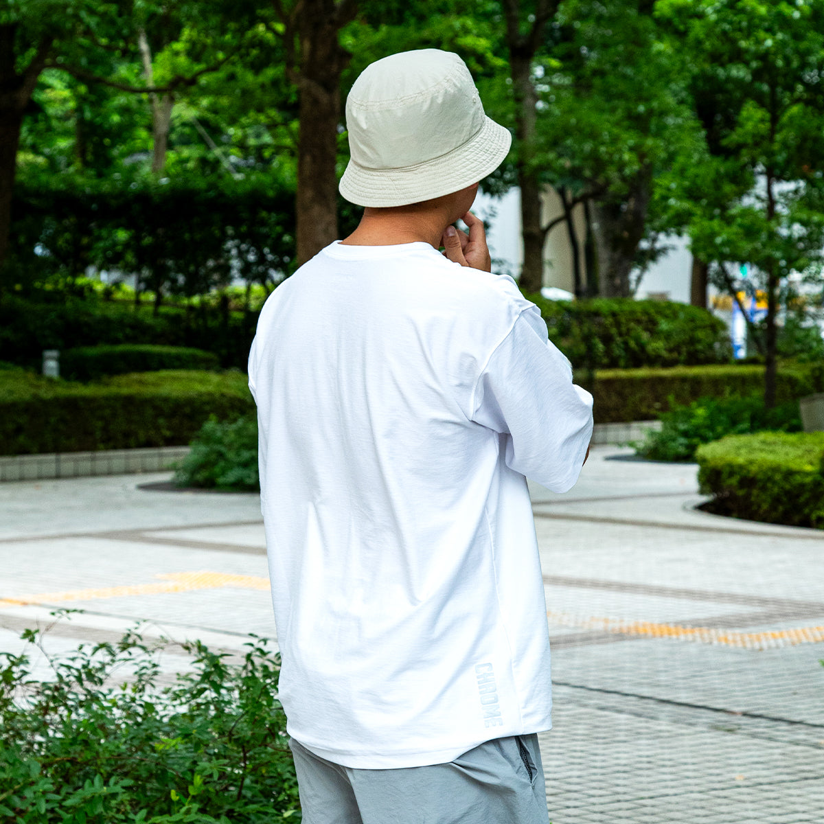 CHROME X MOTO-BUNKA - Anniversary Collab T-Shirt/White
