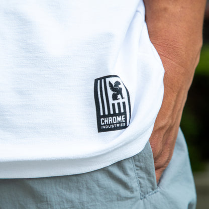 CHROME X MOTO-BUNKA - Anniversary Collab T-Shirt/White