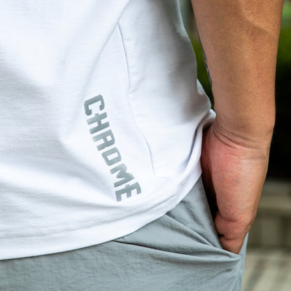 CHROME X MOTO-BUNKA - Anniversary Collab T-Shirt/White