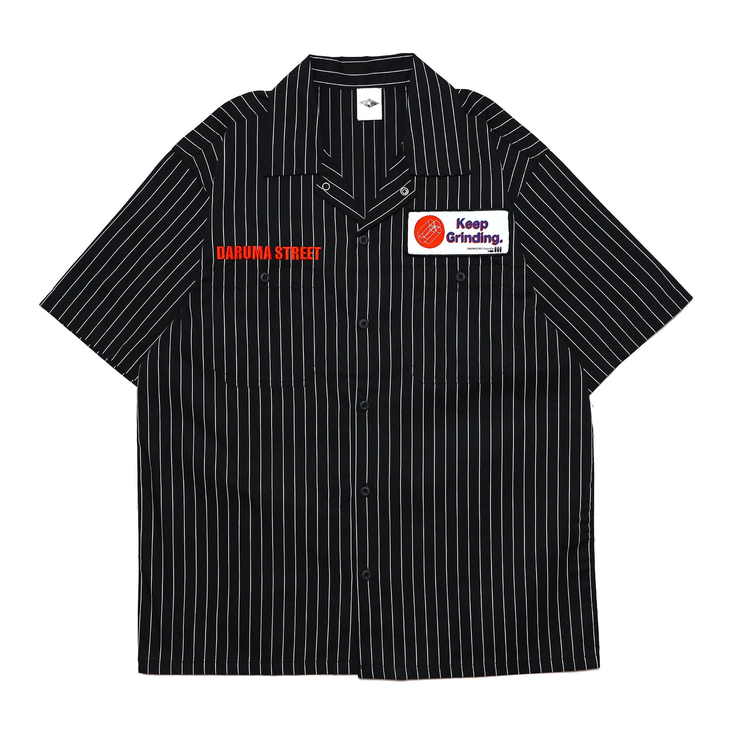 DARUMA STREET - Grind Work Shirt/Black