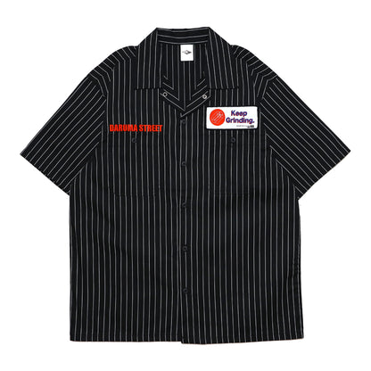 DARUMA STREET - Grind Work Shirt/Black