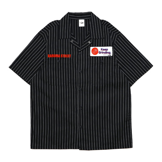 DARUMA STREET - Grind Work Shirt/Black