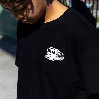 DARUMA STREET - J.I.C T-Shirt/Black