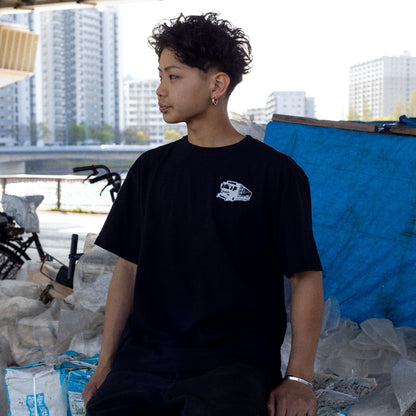 DARUMA STREET - J.I.C T-Shirt/Black