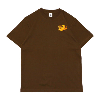 DARUMA STREET - J.I.C T-Shirt/Dark Brown
