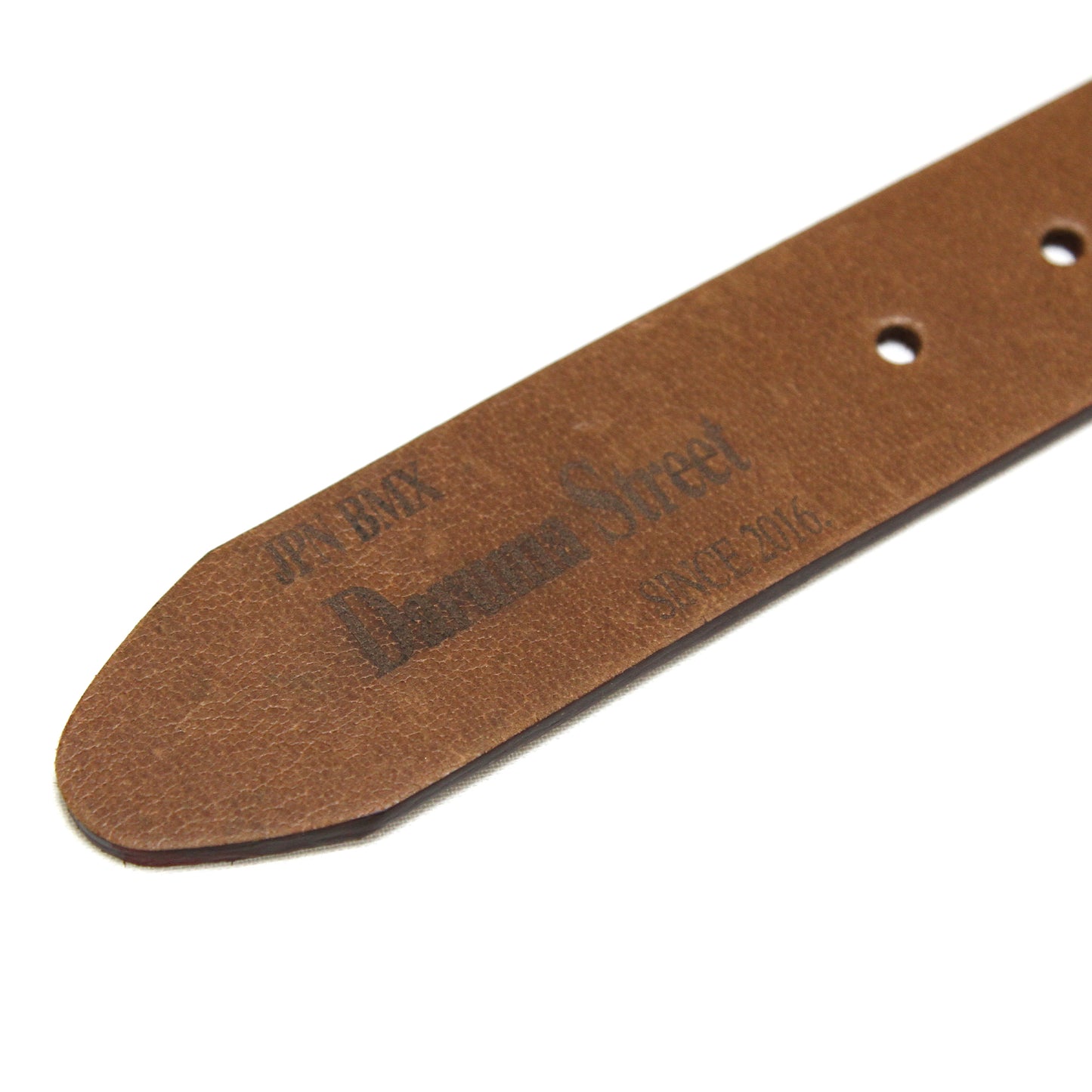 DARUMA STREET - Leather Belt/Light Brown