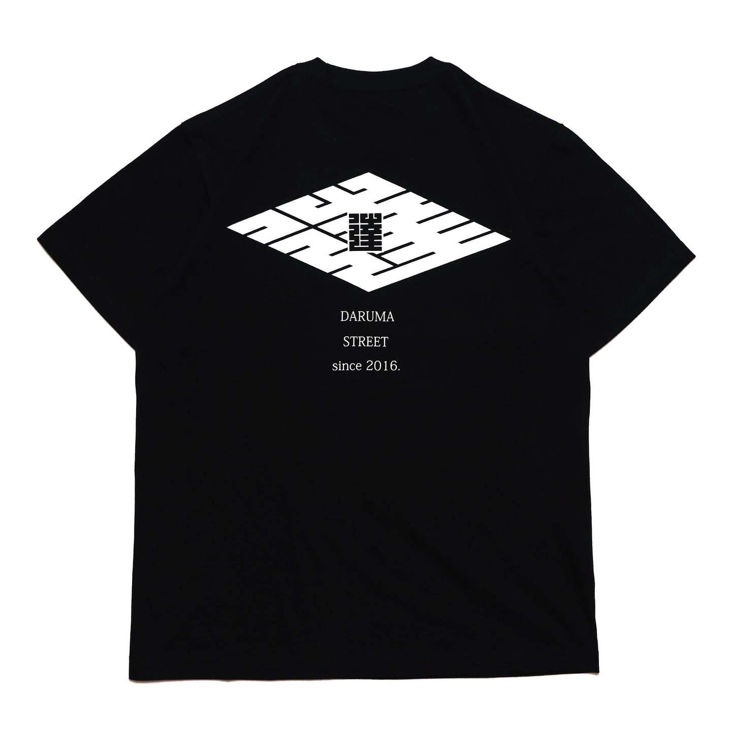 DARUMA STREET - Logo T-Shirt/Black