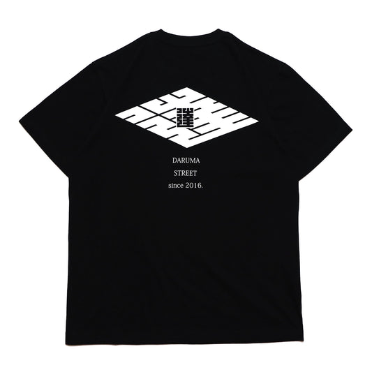 DARUMA STREET - Logo T-Shirt/Black