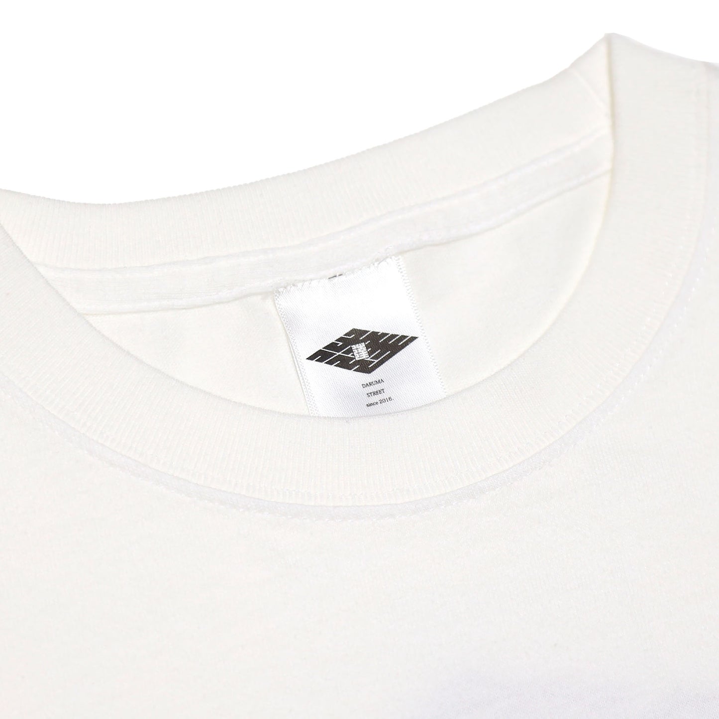 DARUMA STREET - Logo T-Shirt/White