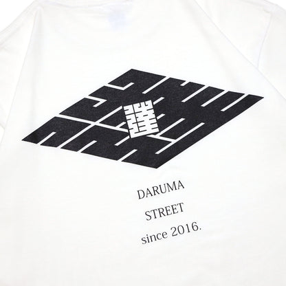 DARUMA STREET - Logo T-Shirt/White