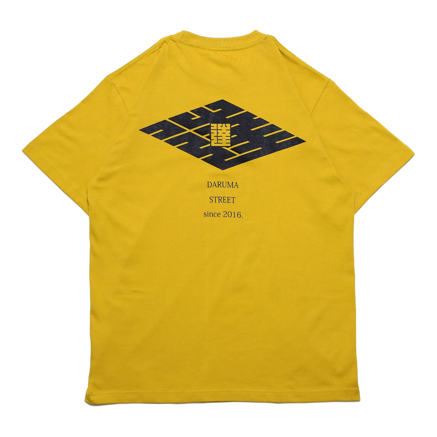 DARUMA STREET - Logo T-Shirt/Yellow