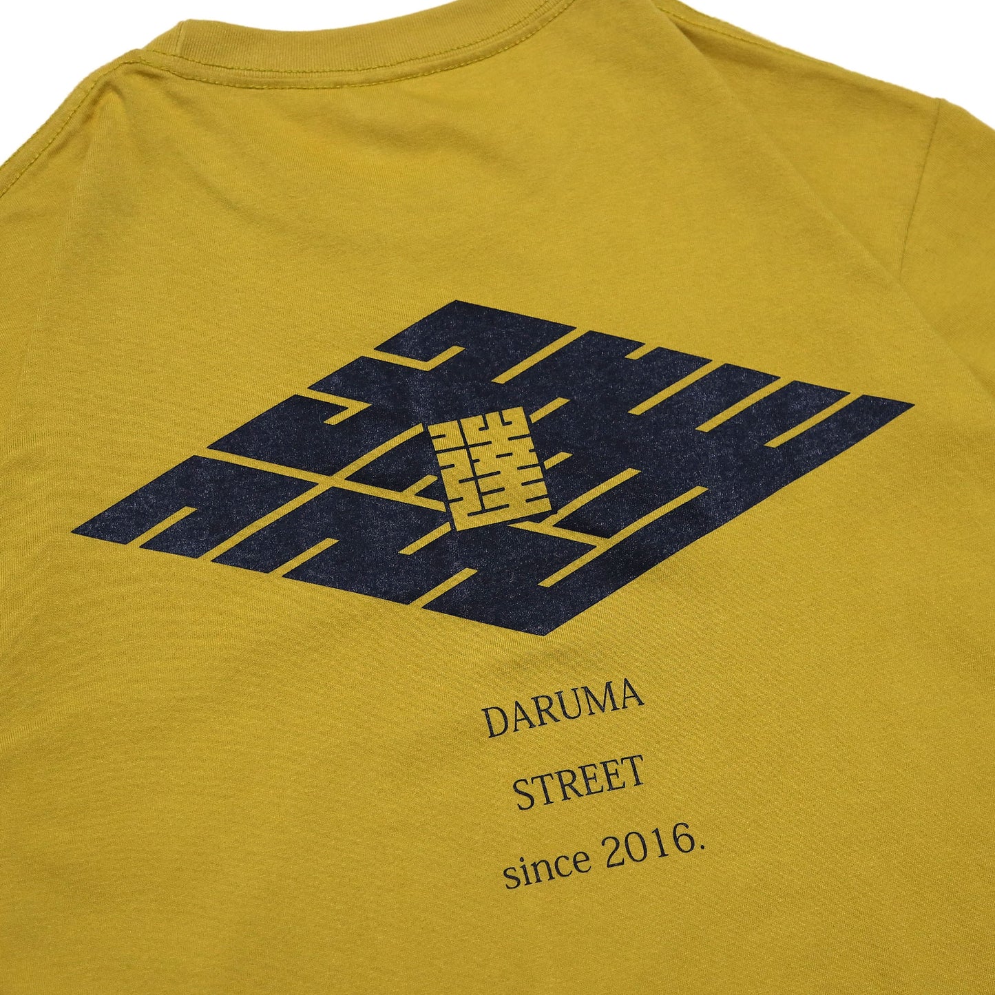 DARUMA STREET - Logo T-Shirt/Yellow