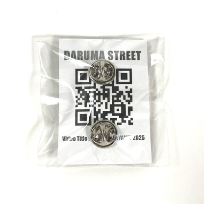 [Pre-Order] DARUMA STREET - Cube Logo Pin Badge