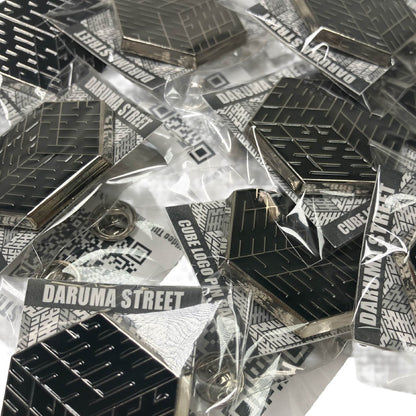 [Pre-Order] DARUMA STREET - Cube Logo Pin Badge